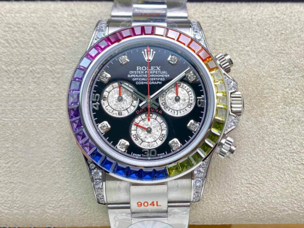 Rolex Daytona 116599 RBOW JH Factory Hot Replica Watches Colored Case - Hot Replica Watches