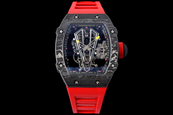 Richard Mille RM27-03 RM Factory Hot Replica Watches Red Strap - Hot Replica Watches