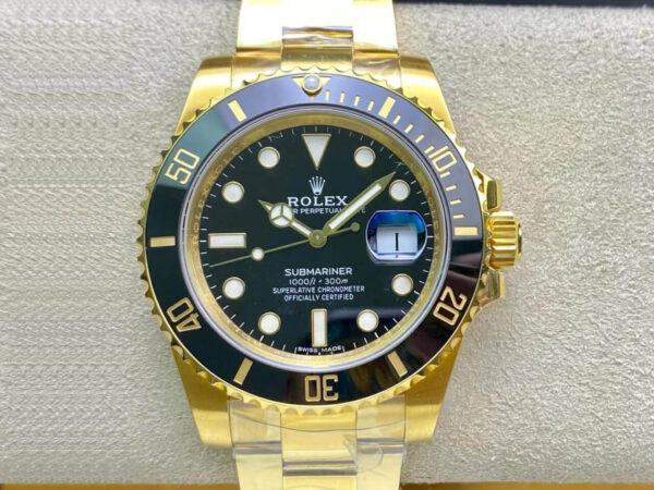 Rolex Submariner 116618LN-97208 VS Factory Hot Replica Watches Black Dial - Hot Replica Watches