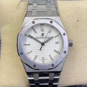 Audemars Piguet Royal Oak 77350ST.OO.1261ST.01 8F Factory Hot Replica Watches White Dial - Hot Replica Watches