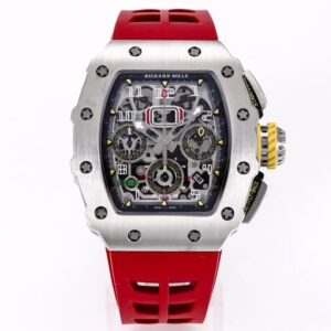 Richard Mille RM11-03RG KV Factory Hot Replica Watches Red Strap - Hot Replica Watches