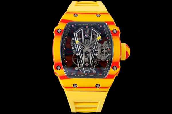 Richard Mille RM27-03 RM Factory Hot Replica Watches Yellow Strap - Hot Replica Watches