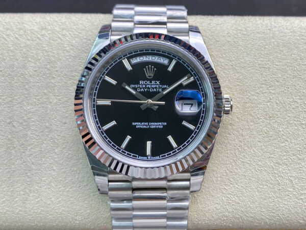 Rolex Day Date M228236-0003 EW Factory Hot Replica Watches Steel Strap - Hot Replica Watches