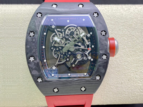 Richard Mille RM055 KV Factory Hot Replica Watches Black Case - Hot Replica Watches