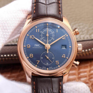IWC Portugieser IW390305 ZF Factory Hot Replica Watches Brown Strap - Hot Replica Watches