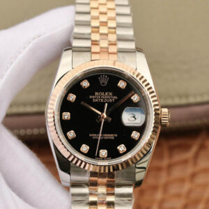 Rolex Datejust 116231 GM Factory Hot Replica Watches Black Dial - Hot Replica Watches