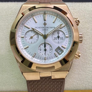 Vacheron Constantin Overseas 5500V 8F Factory Hot Replica Watches White Dial - Hot Replica Watches