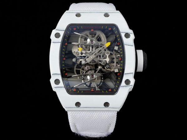 Richard Mille RM27-02 RM Factory Hot Replica Watches White Strap - Hot Replica Watches
