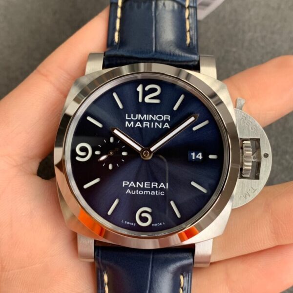 Panerai Luminor PAM01313 VS Factory Hot Replica Watches Blue Strap - Hot Replica Watches