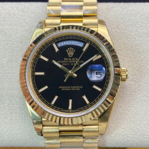 Rolex Day Date EW Factory Hot Replica Watches Gold Case - Hot Replica Watches