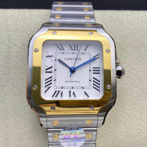 Cartier Santos W2SA0016 BV Factory Hot Replica Watches White Dial - Hot Replica Watches
