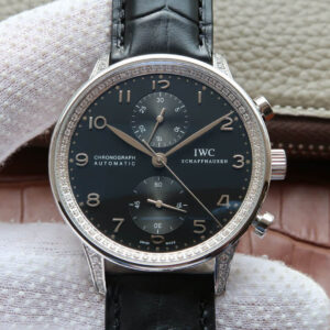IWC Portugieser IW371440 ZF Factory Hot Replica Watches Black Strap - Hot Replica Watches