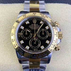 Rolex Daytona M116503-0008 Clean Factory Hot Replica Watches Diamond Black Dial - Hot Replica Watches