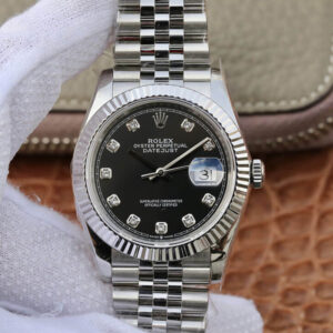 Rolex Datejust M126234-0027 GM Factory Hot Replica Watches Diamond Black Dial - Hot Replica Watches