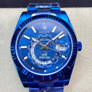 Rolex Sky Dweller WWF Factory Hot Replica Watches Blue Case - Hot Replica Watches