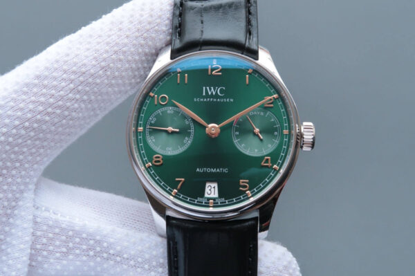 IWC Portugieser IW500708 ZF Factory Hot Replica Watches Black Strap - Hot Replica Watches