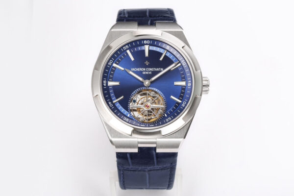 Vacheron Constantin Overseas 6000V/110A-B544 BBR Factory Hot Replica Watches Blue Strap - Hot Replica Watches