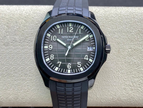 Patek Philippe Aquanaut PP5167 ZF Factory Hot Replica Watches Black Dial - Hot Replica Watches