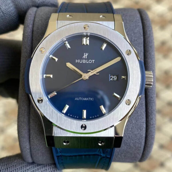 Hublot Classic Fusion 542.NX.7170.LR APS Factory Hot Replica Watches Blue Strap - Hot Replica Watches