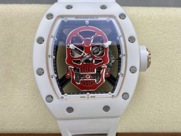 Richard Mille RM52-01 YS Factory Hot Replica Watches White Case - Hot Replica Watches