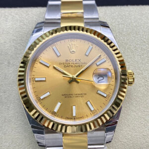 Rolex Datejust M126333-0009 EW Factory Hot Replica Watches Gold Dial - Hot Replica Watches