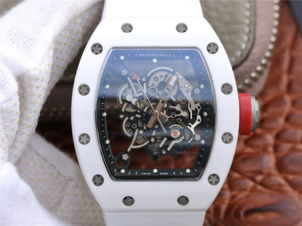 Richard Mille RM055 KV Factory Hot Replica Watches White Case - Hot Replica Watches