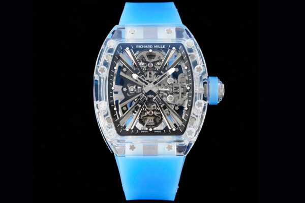 Richard Mille RM12-01 RM Factory Hot Replica Watches Blue Strap - Hot Replica Watches