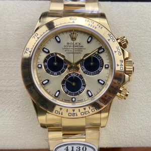Rolex Daytona M116508-0014 Clean Factory Hot Replica Watches Gold Case - Hot Replica Watches