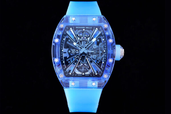 Richard Mille RM12-01 RM Factory Hot Replica Watches Blue Strap - Hot Replica Watches
