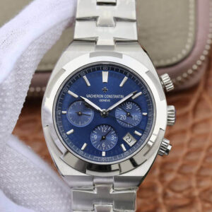 Vacheron Constantin Overseas 5500V/110A-B148 8F Factory Hot Replica Watches Blue Dial - Hot Replica Watches