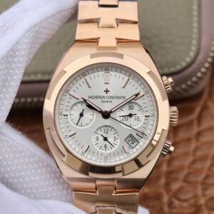 Vacheron Constantin Overseas 5500V/000R-B074 8F Factory Hot Replica Watches White Dial - Hot Replica Watches