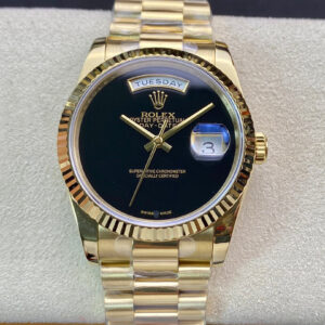 Rolex Day Date BP Factory Hot Replica Watches Black Dial - Hot Replica Watches