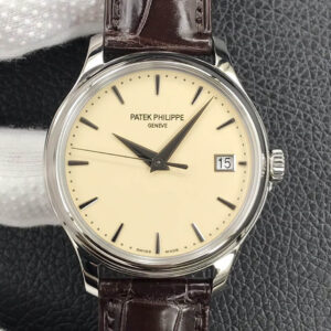Patek Philippe Calatrava 5227G-001 3K Factory Hot Replica Watches Light Yellow Dial - Hot Replica Watches
