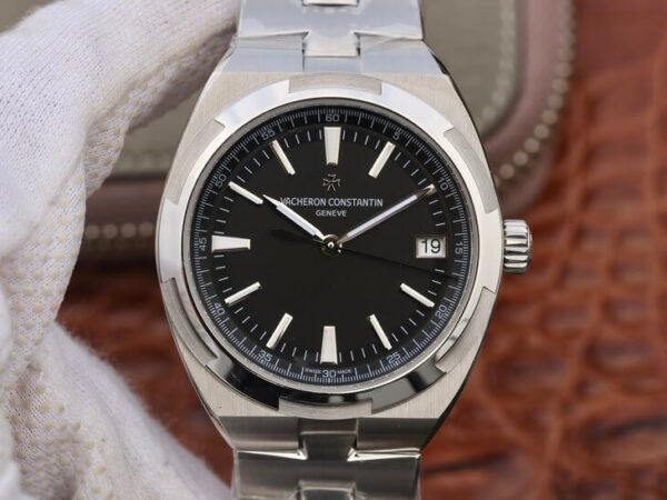 Vacheron Constantin Overseas 4500V/110A-B483 8F Factory Hot Replica Watches Silver Case - Hot Replica Watches
