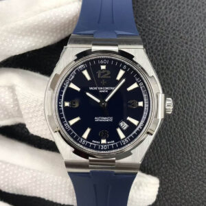 Vacheron Constantin Overseas 47040 8F Factory Hot Replica Watches Blue Strap - Hot Replica Watches