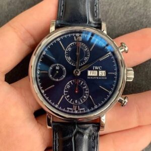 IWC Portofino IW391019 ZF Factory Hot Replica Watches Black Strap - Hot Replica Watches