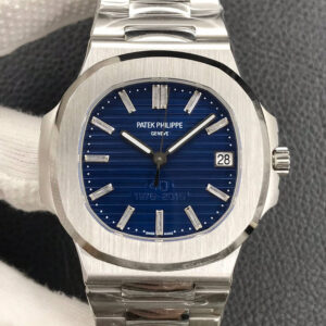 Patek Philippe Nautilus 5711/1P 3K Factory Hot Replica Watches Blue Dial - Hot Replica Watches