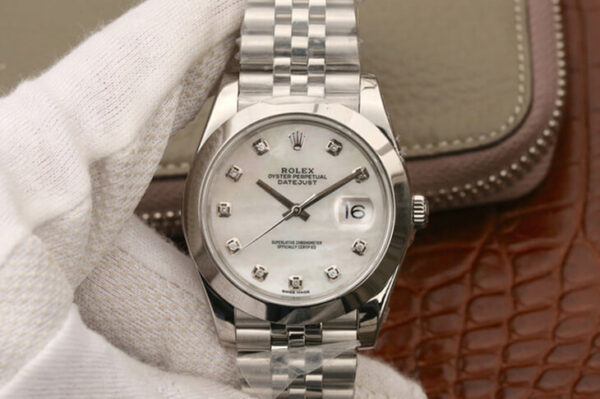 Rolex Datejust M126300 EW Factory Hot Replica Watches White Dial - Hot Replica Watches