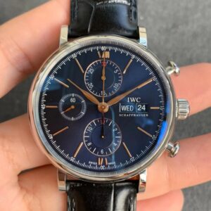 IWC Portofino IW391036 ZF Factory Hot Replica Watches Black Strap - Hot Replica Watches