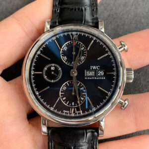 IWC Portofino IW391008 ZF Factory Hot Replica Watches Black Strap - Hot Replica Watches