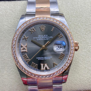 Rolex Datejust M126281RBR-0012 EW Factory Hot Replica Watches Steel Strap - Hot Replica Watches
