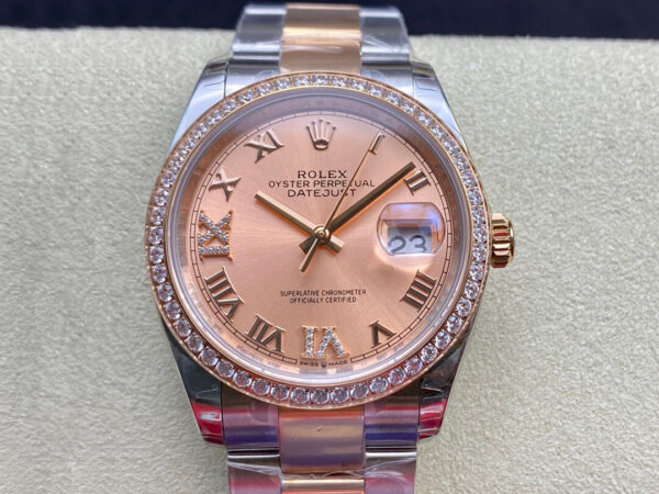 Rolex Datejust M126281RBR-0016 EW Factory Hot Replica Watches Steel Strap - Hot Replica Watches