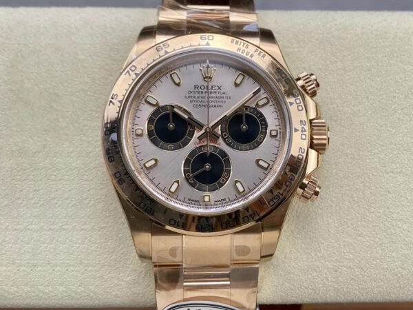 Rolex Daytona M116505-0016 Clean Factory Hot Replica Watches Rose Gold Case - Hot Replica Watches