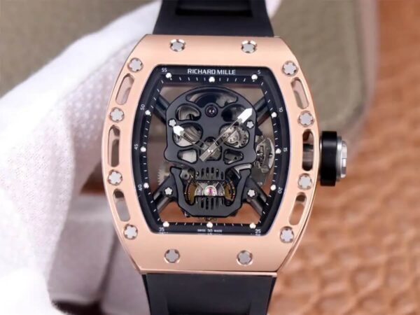 Richard Mille RM52-01 JB Factory Hot Replica Watches Black Strap - Hot Replica Watches