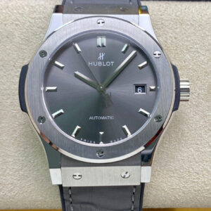 Hublot Classic Fusion 542.NX.7071.LR WWF Factory Hot Replica Watches Gray Strap - Hot Replica Watches