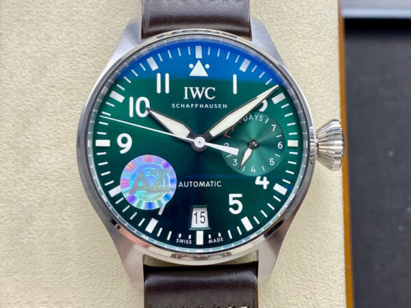 IWC Pilot IW501015 AZ Factory Hot Replica Watches Dark Green Dial - Hot Replica Watches