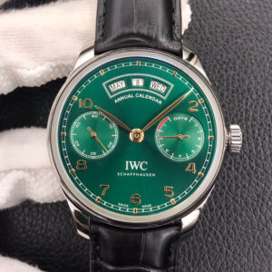IWC Portugieser IW503510 ZF Factory Hot Replica Watches Green Dial - Hot Replica Watches