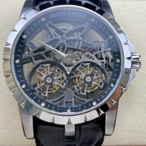 Roger Dubuis Excalibur RDDBEX0396 YS Factory Hot Replica Watches Black Strap - Hot Replica Watches