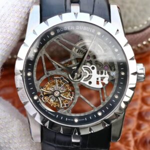 Roger Dubuis Excalibur RDDBEX0393 JB Factory Hot Replica Watches Black Strap - Hot Replica Watches