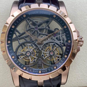 Roger Dubuis Excalibur RDDBEX0395 YS Factory Hot Replica Watches Rose Gold Case - Hot Replica Watches